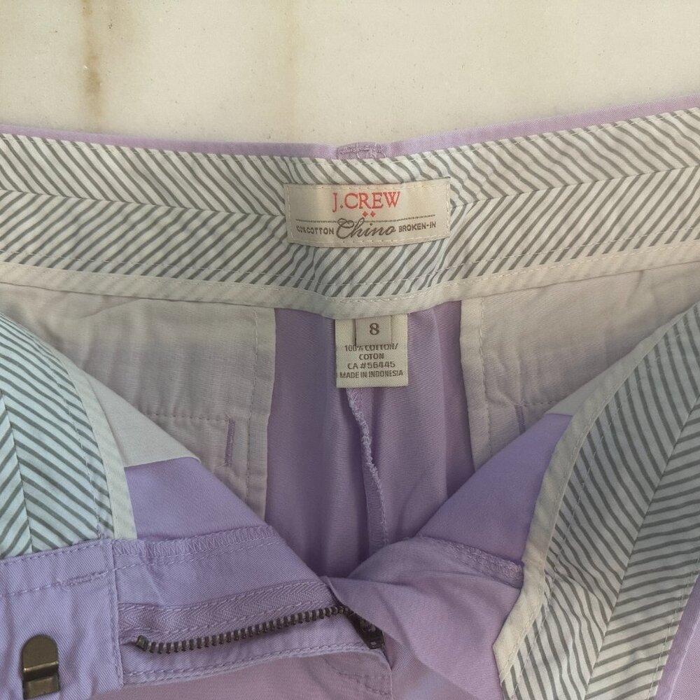 J Crew Broken-In Chino Short - Size 8 - Picture 3 of 4